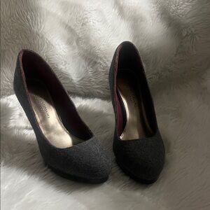 Christian Siriano Charcoal Heels